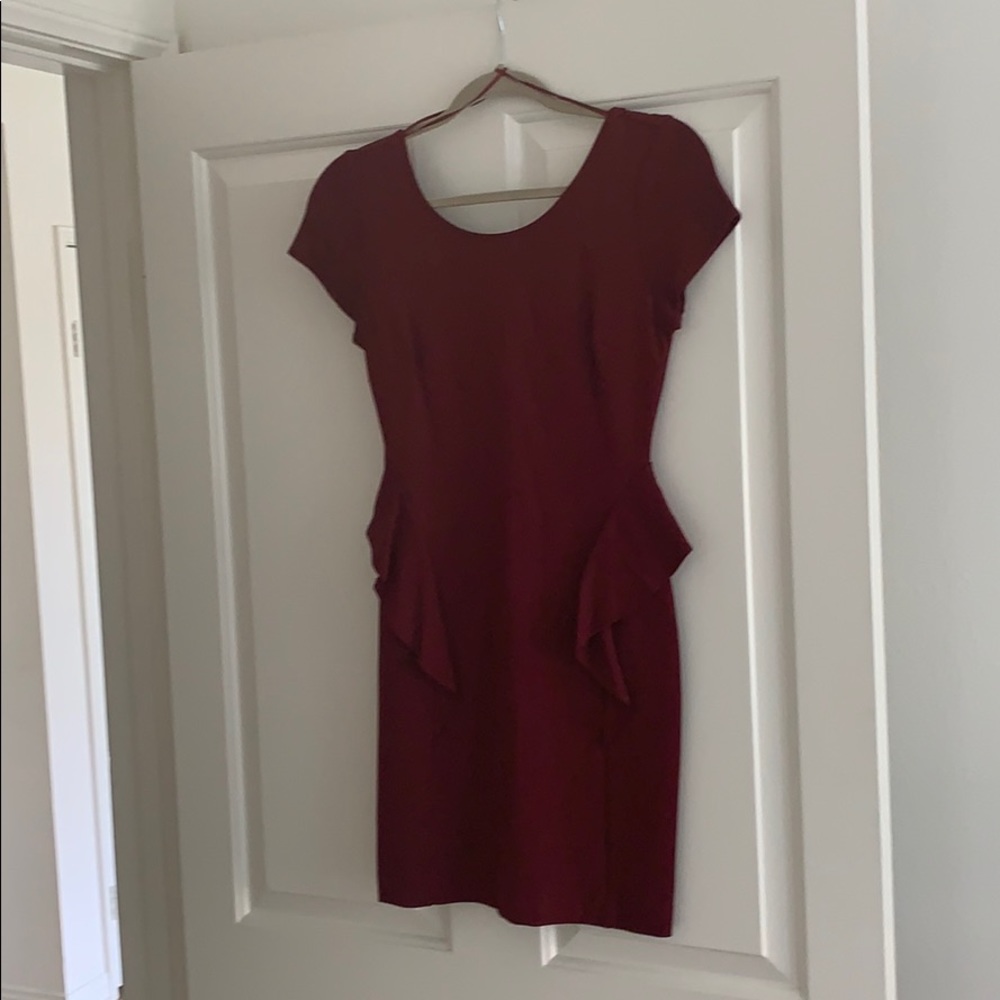 Beautiful peplum Zara dress
